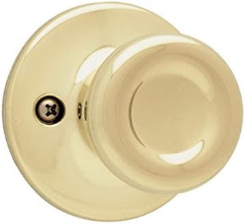 Kwikset 488T 3 CP Security Tylo Dummy Knob, Polished Brass