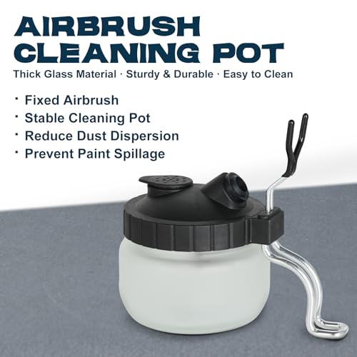 image for X ARTY HUB Airbrush Cleaning Kit - 4 * 4.05 fl oz / 120 ml Airbrush Cl