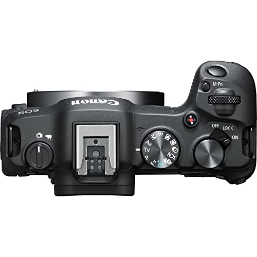 Image of Canon EOS R8 Mirrorless Camera - 24.2MP Full-Frame RF Camera with 4K 60p Video, Dual Pixel AF II & Lightweight Design (with 24-50mm Kit) (5803C012) + 64GB Memory Card + Canon Shoulder Bag