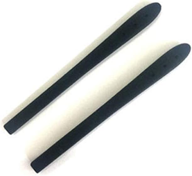 Eyeglasses Tips Anti Slip Fashion Temple Holder Silicone Grips Eyewear Spectacle Frames Accessories Sports Ear Sock Sleeve(Black)
