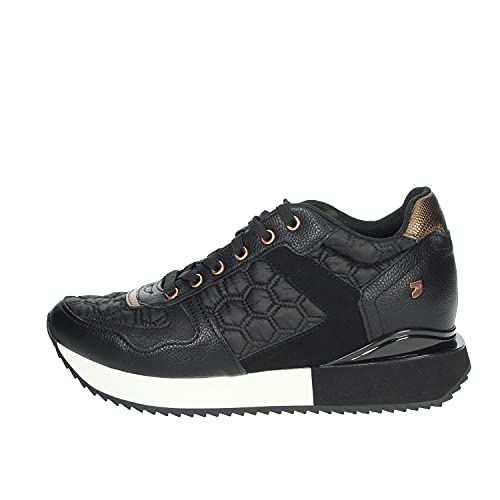 Sneakers Negras con cuña Interna para Mujer ULSTEIN