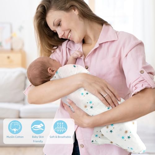 Image of iAOVUEBY New Mom Gifts & Baby Boy Gift Basket, Baby Shower Gifts for Expecting Mom To Be, Postpartum Gifts For Moms, New Mom Care Package After Birth, First Time Mothers Day Birthday Gifts for Women