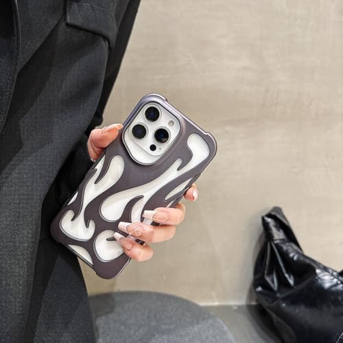 Coque iPhone 16 motif flamme idéale pour personnaliser vos tenues urbaines
