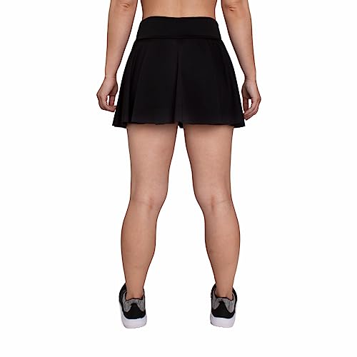 Short Saia Solid Basic Muvin – Feminino - Boa Respirabilidade – Alta Elasticidade – Sustentação - Co