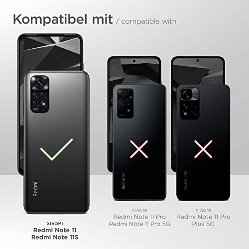 Funda Xiaomi Redmi Note 11S con protección 360 grados y soporte plegable 2
