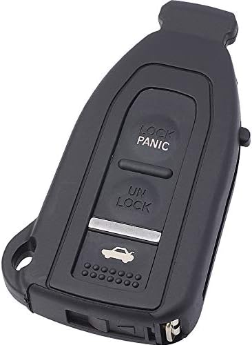 Keymall keyless Smart Prox entry remote car Key fob Shell Case 3 Button Housing for Lexus LS430 2002 2003 2004 2005 2006 HYQ12BZE HYO12BZE HY012BZE HYQ1ZBZE