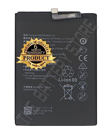 Image of Original HB386589ECW Battery for Honor 8X View 10 V10 / P10 Plus /Mate 20 Lite /Nova 3 Nova 4 Battery with 6 Month Warranty**** (N00284)