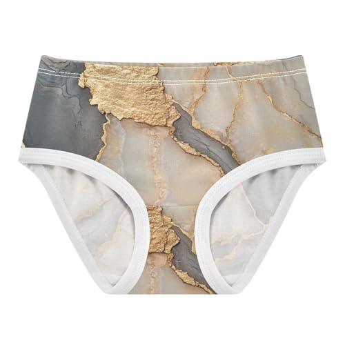 Cotton Briefs Underwear Moisture Wicking Breathable Underwear for Young Girls in Sizes 2T-8Y