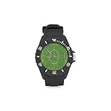 Weichem Custom Uhrenarmband Kunststoff und hartem Kunststoff Uhrenbeweger.