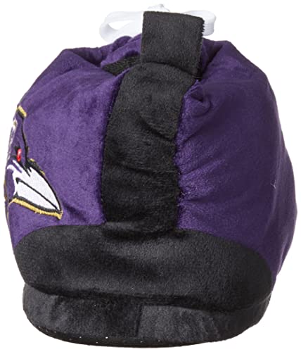 Image of FOCO Mens NFL Team Logo Plush Oversized Sneaker Slippers