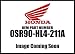 Honda 0SR90-HL4-211A Black Fabric Front Door
