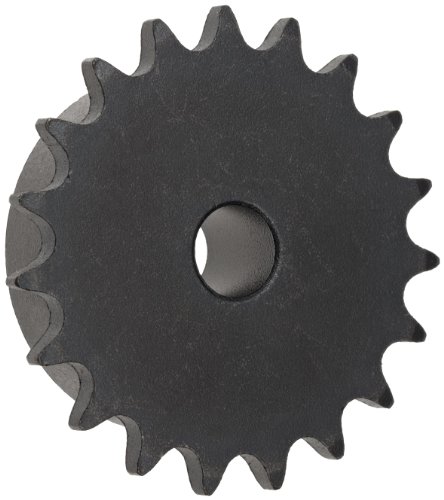Martin Roller Chain Sprocket, Reboreable, Type B Hub, Single Strand, 41 Chain Size, 0.5