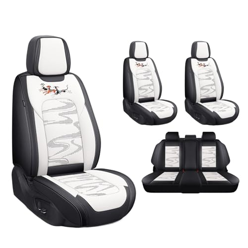 に適用 トヨタアクアAQUA10系 車 シートカバー 全方位 シートカバー 運転席 助手座 後部座 3D立体メッシュ ヘッドレスト保護 通気性素材 滑り止め加工 耐久性 5人乗り(白)