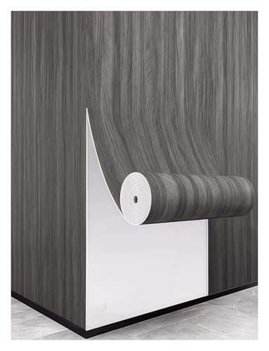 ���ȔS���ؖڒ��E�H�[���X�e�b�J�[�A�������A�R�b�g���ǎ��A�z�[���I�t�B�X�p�h���J�b�g�\�ǃp�l��(Gray 4,60x1000cm/23.6x393.7in)