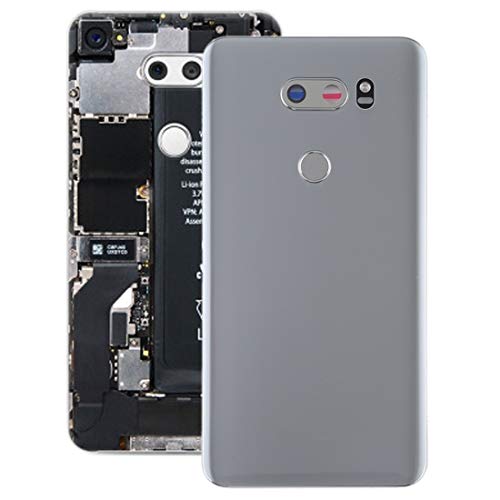 Batterie couverture arrière haute finition argent pour LG V30 LS998U