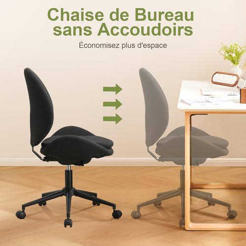 Chaise de coiffeuse et bureau pour une chambre élégante