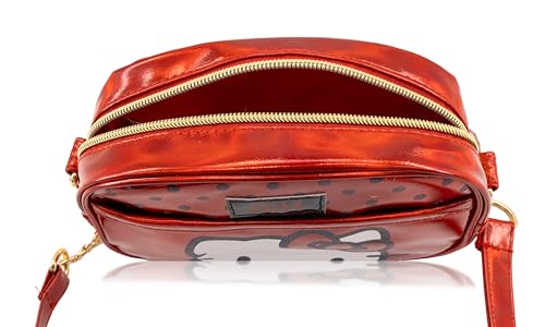 Sanrio Hello Kitty Purse Crossbody Handbag for Women | Hello Kitty Metallic Vinyl Women's Shoulder Handbag | Hello Kitty Accessories for Girls4