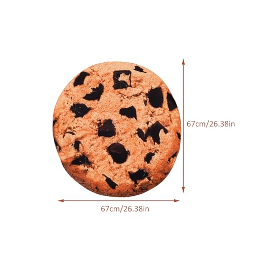 Costume de biscuit en tissu marron doux pour cosplay sans gêne - 2
