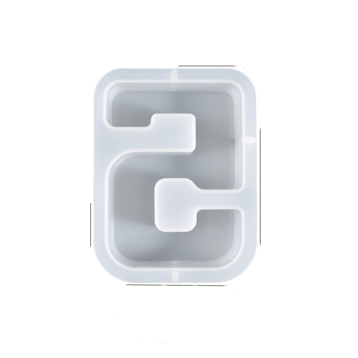 Large Number Resin Casting Molds, 0 to 9 Number Resin Molds for Candle Christmas Birthday, Epoxy Moulds Craft Tool Casting Silicone Moulds Desktop Decor (5)