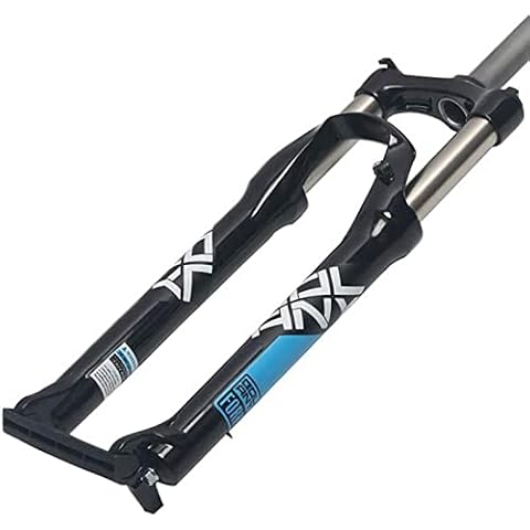Mountain Bike Front Fork Bicycle MTB Fork Bicycle Suspension Fork Air Fork 26/27.5/29 Inch Aluminum Alloy Shock Absorber Spring Fork C,27.5inch Cover