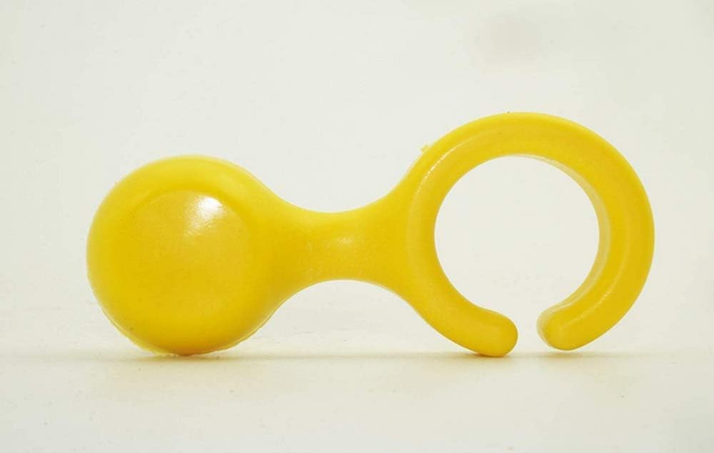 Portable Easy-to-Use Clip On Desk or Table Rest Walking Stick Cane Crutch Support Clip Support Holder Rest Holder Grip Table Rest(4pcs) (Yellow) : Health & Household