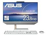 ASUS デスクトップPC ZenAiO A5401WR (Intel Core i7 16GB SSD 512GB + HDD 1TB 23.8インチ フルHD ワイヤレスキーボード&マウス付属 WPS Office 2 Standard Edition (3製品共通ライセンス付)) A5401WR-I710700EC 【日本正規代理店品】 ホワイト