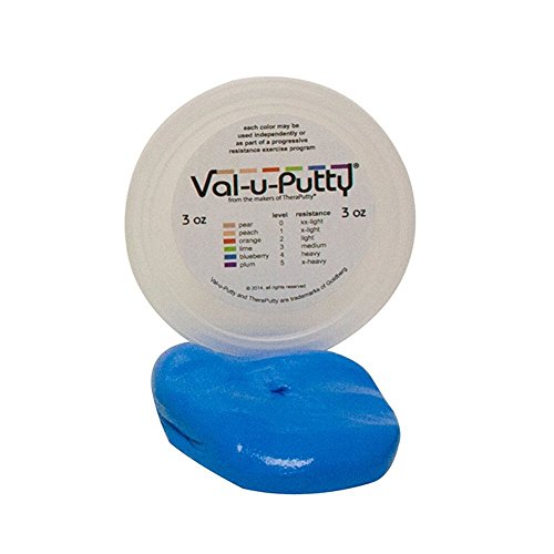 Val-u-Putty153; Exercise Putty, Blueberry, Firm, 3 Ounce