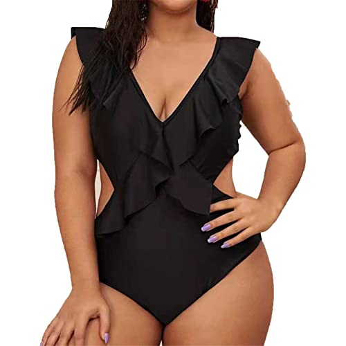 Maillot de Bain 1 Pièce Femme pour Piscine et Plage Monokini Chic à Découpe