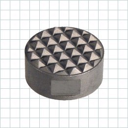 CL-8-RGC Carr Lane Manufacturing Round Gripper, Solid Carbide, Serrated: Diameter 1/2