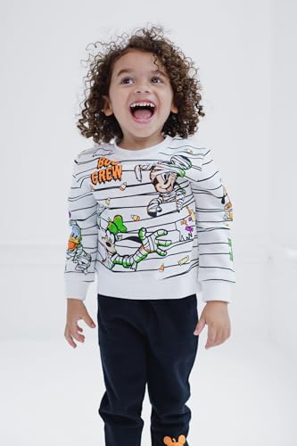 Image of Disney Holiday 2-Piece Fleece Sweatshirt and Pants Set for Baby & Kids