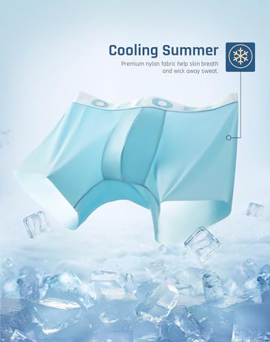 Men's Nylon Boxer Briefs 3-Pack