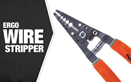 Image of Southwire Tools S612STR 4-10 AWG SOL & 6-12 AWG STR Ergonomic Handles Wire Stripper /Cutter