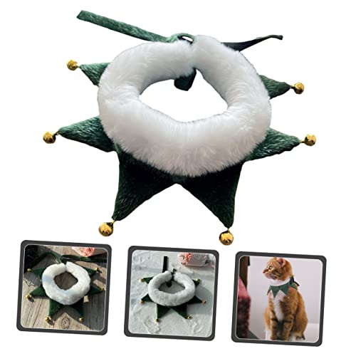 Écharpe pour animaux de compagnie Mipcase collier de Noël en polyester pour petits chiens - 7