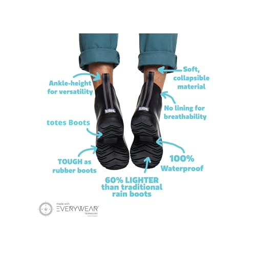 Totes 0RB03 BLK12 Men'S Everywear Chelsea Waterproof Ankle Boot thumb #4