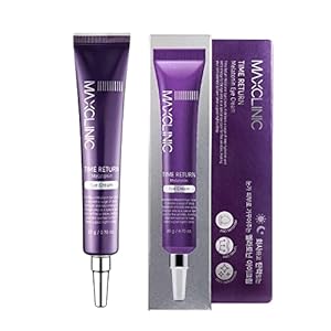 MAXCLINIC Time Return Melatonine oogcrème, 20 g, melatonine 7 hyaluronzuur, complex met anti-rimpelserum