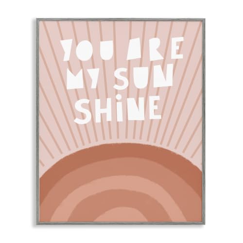 My Sunshine Motivational Phrase, 24 x 30 Inch Framed Giclée Print
