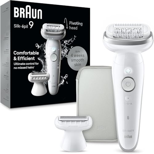 Image of Braun Silk.epil 9 Epilator for Women, 9-041, Silver