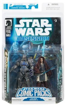 Star Wars Expanded Universe Comic Packs 2009 Anakin Skywalker & Durge Action Figure 2-Pack #3