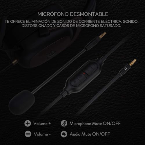 Cascos Gaming Audio de Alta Definición Redragon H510 Zeus 2 Micrófono PC 5
