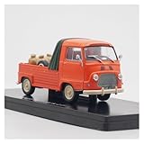 Ce modèle réduit d'ESTAFETTE PICK-Up à l'échelle 1:43 est sculpté à la main, avec des lignes réfléchissantes à l'intérieur des phares après moulage de la carrosserie. L'épaisseur de chaque couche est contrôlée par pulvérisation, ce qui permet de superposer les couleurs pour créer un effet de superposition. Les parties convexes, comme le logo, sont légèrement plus foncées et plus tridimensionnelles.