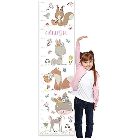 Paper Themes Personalised Children's Height Chart Cover