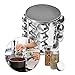 BUYGOO Especiero Giratorio Cocina con 12 Botes para Especias Originales Acero Inoxidable...