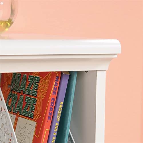Sauder Pogo1 Shelves Bookcase/Footboard, Soft White Finish #TOP3