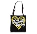 Softball Nanny Heart Nanny Of A Softball Player Nanny Tote Bag