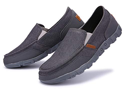 Men’s Slip On Loafers Flats Casual Espadrilles Canvas Shoes Driving Shoes4