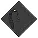 Lierys Graduation Hat Square Academic Cap Mortarboard for Students Graduating College University Black