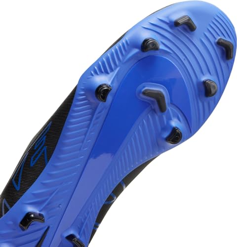 NIKE DJ5958-040 JR Mercurial Vapor 15 Club Black/Chrome-Hyper Royal Hombre Black/Chrome-Hyper Royal EU 35 - imagen 4