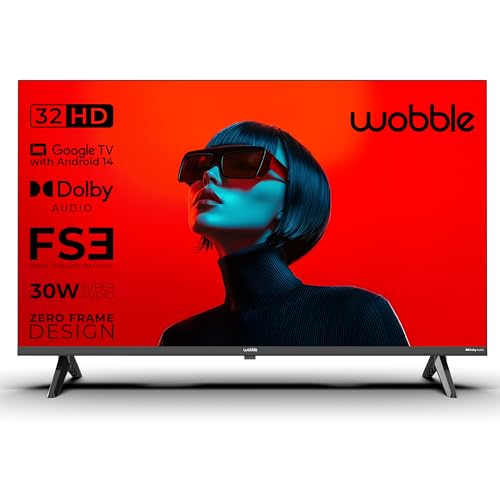Wobble 80.01 cm (32 inches) K Series HD Smart LED TV with Google ...
