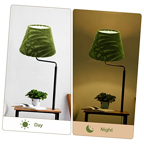 Image of Uonlytech Desktop Accessories 2pcs Lamp Shade Lamp Shades for Table s Table s Decorative s Fabric s Metal Nordic Decorative Lights Green Chandelier