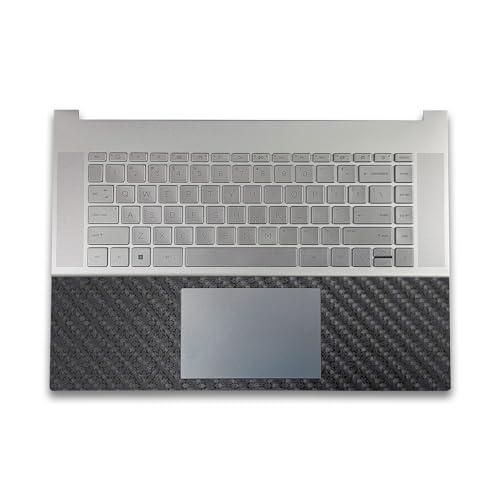 Image of Carbon Fiber Gaming Skin Compatible with HP Envy x360 16 inch (2023) - Glamorous - Premium 3M Vinyl Protective Wrap Decal Cover - Easy to Apply | Crafted in The USA by MightySkins